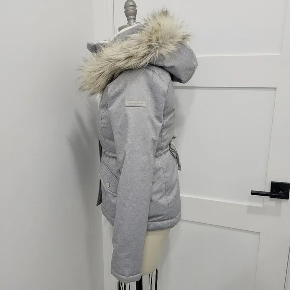 Hollister Ultimate Down Collection Grey Jacket Size XS - Picture 6 of 16